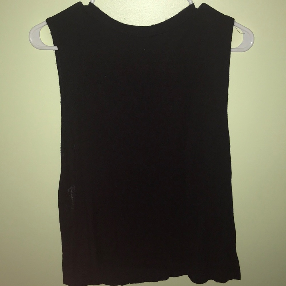 Sequin black anchor shirt sz large - Picture 5 of 7